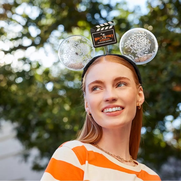 Disney Parks 2023 Disney 100 Years Walt Disney Studios Mickey Ears Headband NWT - Picture 3 of 8